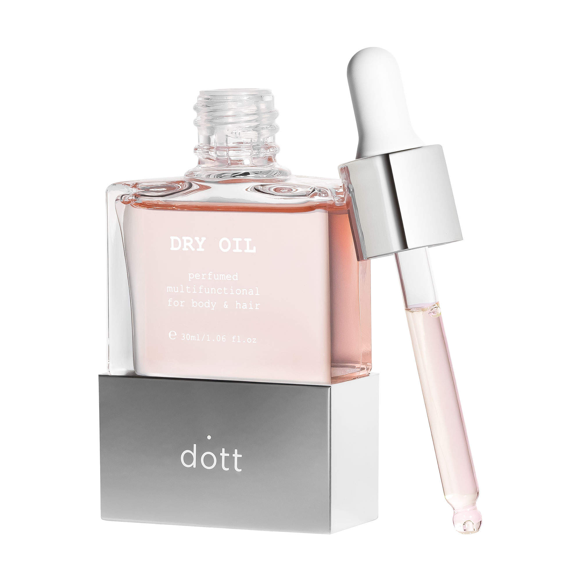 Парфумована суха олія для тіла та волосся Dott Apricot &amp; Amber Dry Oil, 30 мл